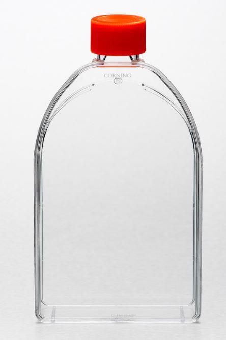 Corning Flask,150cm2, Canted Neck, Plug