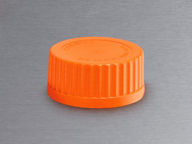 Corning Cap, Gl80, Orange, Polypropyle,