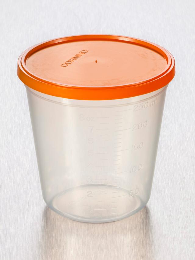 Corning Container, 250mL, W/O Lid, Poly